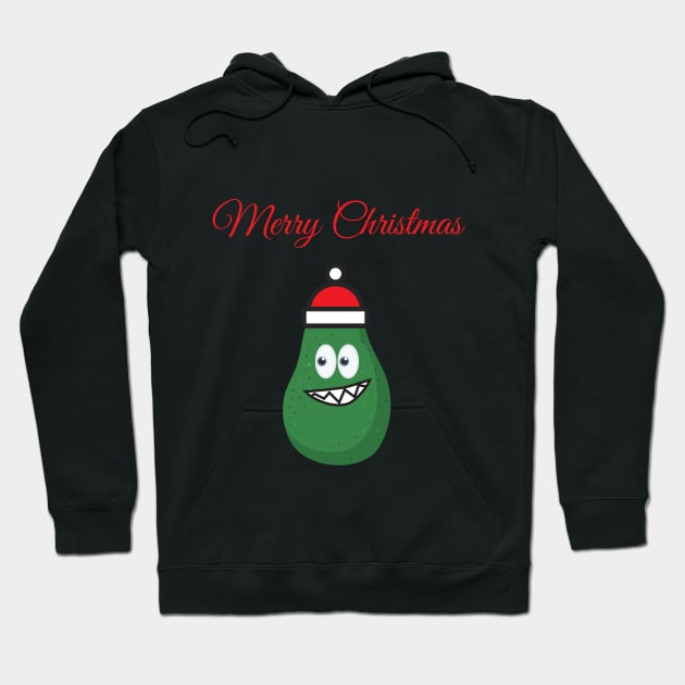 The Christmas Avocado Hoodie by gmonpod11@gmail.com